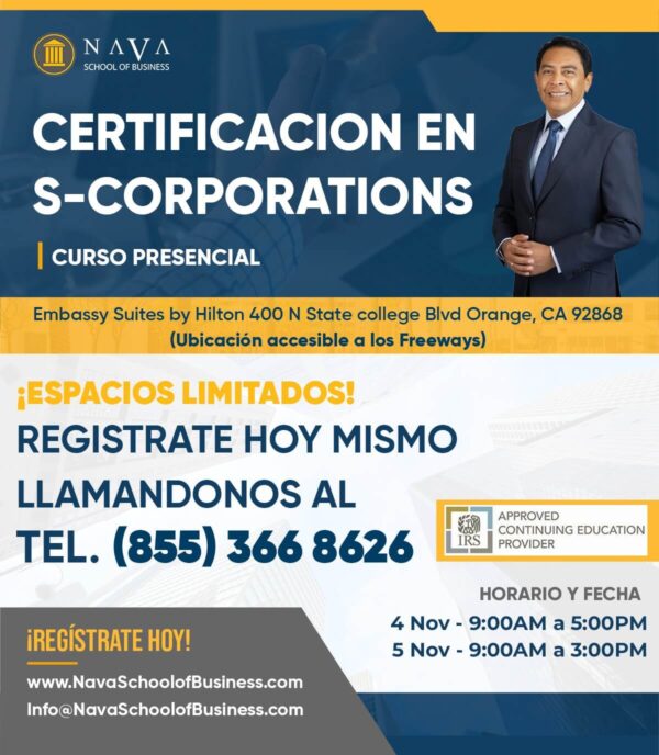 Certificaciones en S-Corporaciones